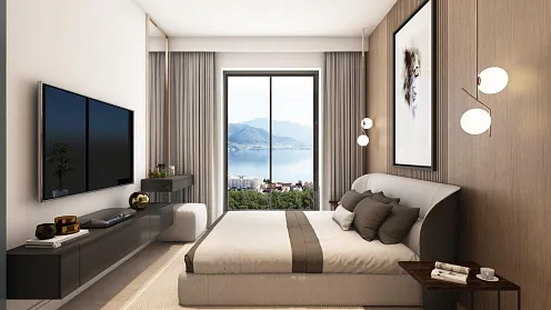 Moderne Wohnungen mit Meerblick 